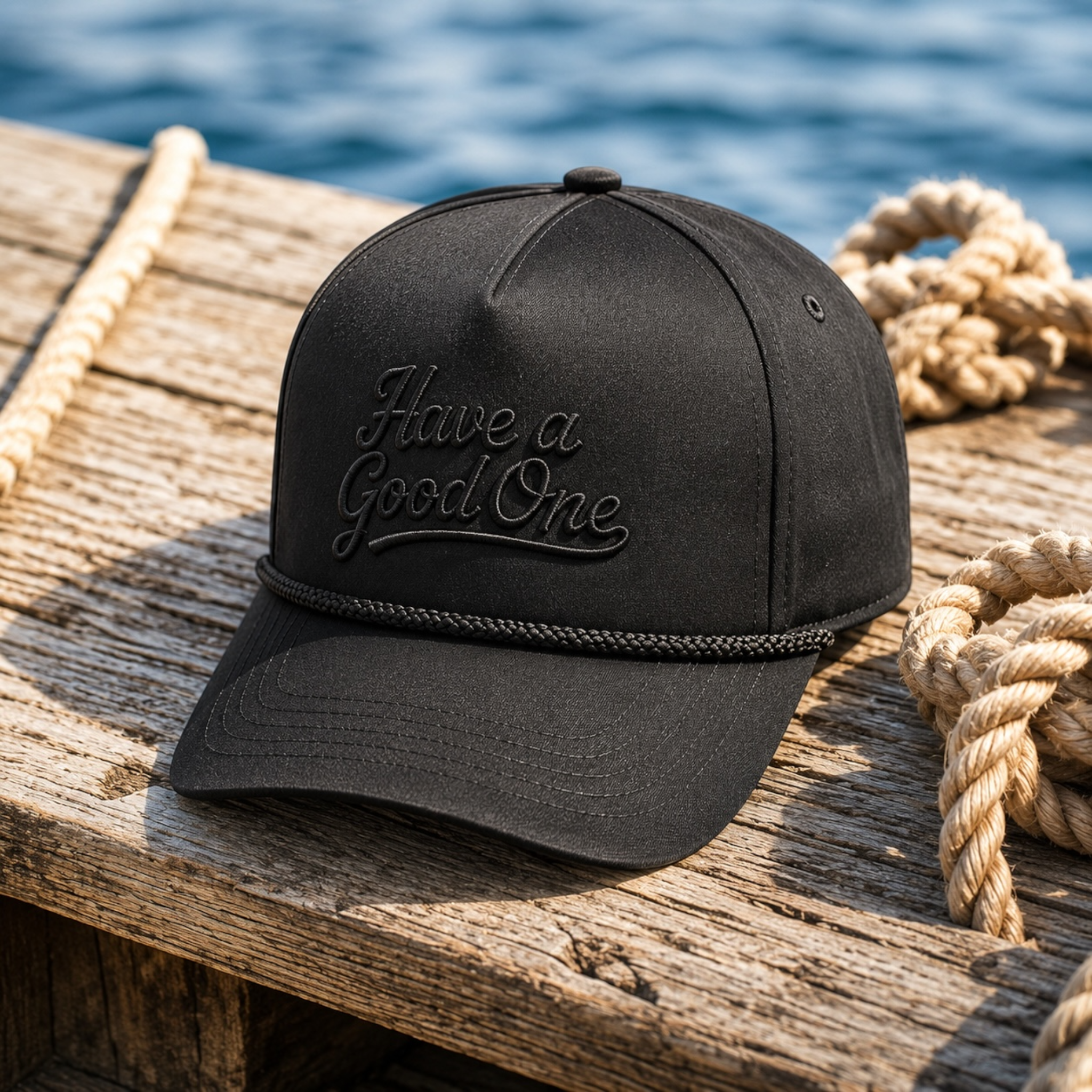 Have a Good One Co. Signature Tonal Rope Cap