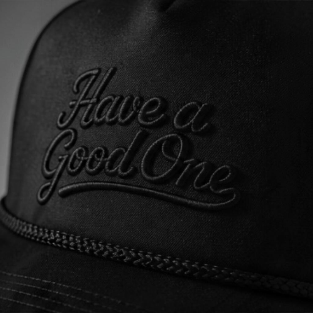 Have a Good One Co. Signature Tonal Rope Cap